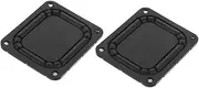 Ciieeo 2PCS Rectangular Passive Subwoofer Diaphragm Plate for Car Speaker Replacement Enhanced Bass Performance Durable Design for Multi Device Compatibility and Convenient Portability