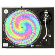 DJ Tye Dye #2 Tie Die Turntable 12" Record Player DJ Audiophile x1