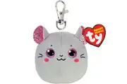 Beanie Boos - Squish-A-Boos Mini Soft Clip-On Plush 3.5" - Catnip