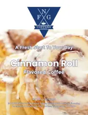 FNG Coffees-Cinnamon Roll- DECAF- Ground or Whole Bean- 16 oz