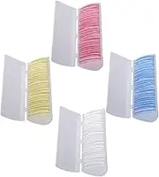 Hohopeti 4 Sets Triangle Tailor's Chalk for Sewing Marking Ergonomic Chalk Colors Durable Easy to Use for Tailoring and Craft Projects