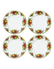 [Royal Albert] Old Country Roses Plate 20cm (Set of 4)