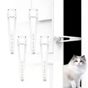 Cat Door Latch with Stabilizer, 7 Sizes Adjustable Cat Door Holder Latch to K...