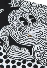 MICKEY MOUSE × Keith Haring WALL CLOCK MEDICOM TOY x KARIMOKU Bearbrick
