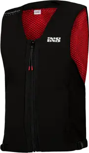 IXS IPRO 1.0, airbag vest , color: Black/Red , size: S/M