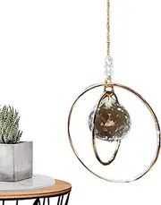 Sun Catching Pendant,Sunlight Catching Sparkling Pendant | Crystal Ornaments Shine Brightly in Sunlight for Window, Backpack, Phone, Front Door, Balcony Yongbao