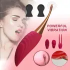 Powerful G Spot Vibrator Nipple Clitoris Stimulator Vagina Massager Vibe Sex Toy
