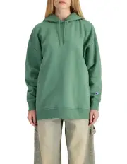 [Champion] Script Tonal Hoodie in Oak Green