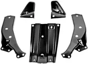 Chevy, Chevrolet Impala Front Bumper Brackets 5 Piece Set 1963