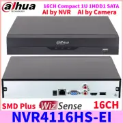 Dahua NVR4116HS-EI 16CH Face Recognition WizSense Network Video Recorder 4K SMD+