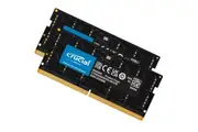 Crucial 64GB (2x32GB) DDR5 SODIMM 5600MHz CL46 Notebook Laptop Memory CT2K32G56C46S5