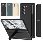 For Samsung Z Fold 6 5 4 Full Body Case Detachable Modules Stand Cover+Stylus