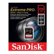 Sandisk Extreme Pro SD Card 256GB UHS-II Memory Card DSLR 4K 300MBs SDSDXDK-256G