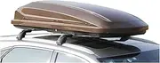 460L Camping Roof Box Cargo Storage Box(Brown)