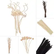 Rattan Reed Diffuser Sticks Fragrance Replacement Aroma Refill Floral Home Decor