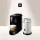 Nespresso 膠囊咖啡機 Essenza Mini黑+Aero3白色奶泡機
