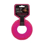 Scream - Xtreme Treat Tyre - Loud Pink - 9cm x 3cm - Small