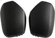 Wing Mirror Cover Cap for Mitsubishi L200 for Triton 2006 2007 2008 2009 2010 2011 2012 2013 2014 Car Rearview Mirror Cover Accessories Rearview Mirror Shell (Color : Black)