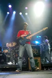Ryan Stasik of Umphrey's McGee at Umphrey's McGee in Concert Fillm- Old Photo 1