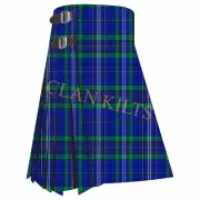 Davies of Wales 8-yard Scottish Handmade Traditional Tartan Kilt For Men
