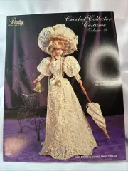 NEW 1903 BRIDE'S GOING AWAY DRESS CROCHET COLLECTOR COSTUME VOL 59 PATTERN BOOK