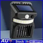 AU Solar Electric Bug Zapper Lamp Waterproof Mosquito Killer Wall Light Outdoor