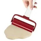 Kitchen Rolling Pins Pizza Baking Roller Pin W/ Handle Washable Non Stick Home