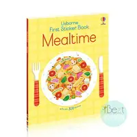 在飛比找樂天市場購物網優惠-Usborne First Sticker Book Mea