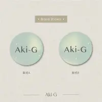 在飛比找蝦皮購物優惠-《Aki-G》品牌貼紙 客製化貼紙 出貨貼紙 網拍賣家必備 