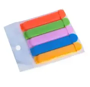 Food Bag Storage Sealing clip- Bright and Colourful - Keep it Fresher - 5 PCS