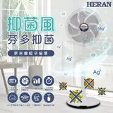 在飛比找民視消費高手優惠-超級抑菌風扇 HERAN禾聯 14吋WIFI奈米銀抑菌DC風