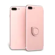 2PCS Universal 360�� Rotation 180�� Foldable Ring Bracket Phone Holder Desktop Stand for iPhone Samsung ROSEGOLD COLOR