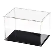 Acrylic Display Case Box Transparent Dustproof Showcase 5.9x3.9x3.9 Inch