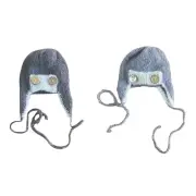 Newborn Photography Hat Aviation Themed Baby Pilot Cap Comfortable Infant Bonnet