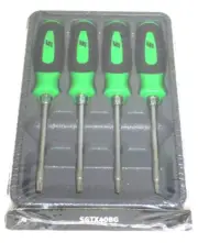 Snap-on™ Mini Torx Screwdriver Set SGTX40BG Instinct Green Soft Grip New Sealed