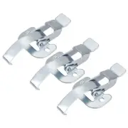 3.62-inch Galvanized Draw Toggle Latch with Spring-steel Hook - 3 Pcs