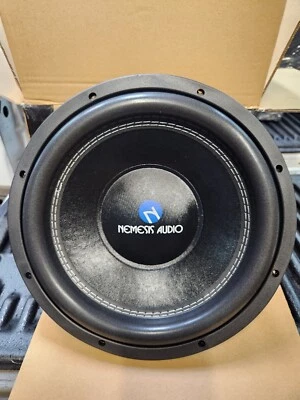 Nemesis Audio Preliminary Series 12" dual voice coil Subwoofer 500 Watts RMS