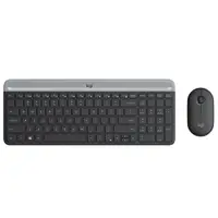 在飛比找蝦皮商城優惠-【Logitech 羅技】MK470 超薄無線鍵鼠組/石墨黑