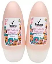 Rexona For Girls DREAMY BRIGHT kulit cerah mulai dalam 7 hari 0% alkohol 40ml *2