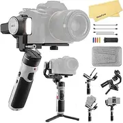 Zhiyun Crane M2S 3-Axis Gimbal Stabilizer for Lightweight Mirrorless DSLR Camera Action Camera,Compatible with iPhone Gopro Sony Canon Nikon Fujifilm Panasonic Sigma