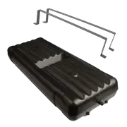 Camec Water Tank 82l 1/2 BSP High Density Polyethylene Plus Brackets Kit