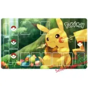 Pikachu Pokemon Playmat TCG Card Game Play Mat Gaming Desk Mat Mouse Pad _jj162