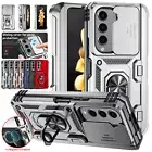 For Samsung Galaxy Z Fold 6 Fold 5 Shockproof Stand Hinge Protect Pen Slot Case