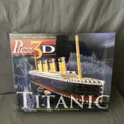 1998 Puzz 3D Puzzle RMS Titanic Ship Mini 56 Foam Pieces New Factory Sealed