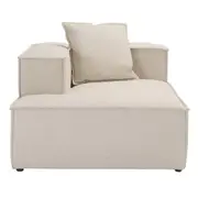 [James Lane] Diablo Plaza Pearl Brown Chaise Left Arm Facing Module