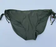Time And Tru Highwaist Side Cut Out Swim Bottom Green 3X (24W-26W) NEW W TAGS