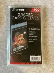 Ultra Pro Graded Card Sleeves 100 Pack Qty 4 96A