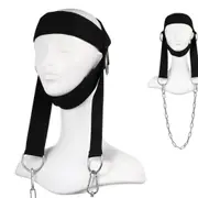 Weight Lifting Head Neck Harness Gym Workout Exercise Training Strap Belt