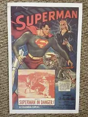 Super Man In Danger Poster 11 x 17 (148)
