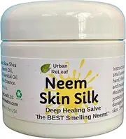NEEM SKIN SILK Restoring 100 NATURAL Ayurveda Balm. Soothing to body & soul. 60ml Cream Healing Lotion Relief Gentle Repairs Dry Skin Vegan. Vitamins rejuvenate. Feed your skin... rub it in Organic Shea Butter, Coconut & Olive Oil, Soywax, Organic ..
